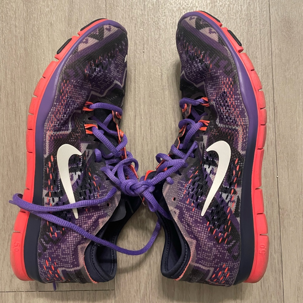 Purple & Pink Nike TR 4 Trail Running Shoe Size 7